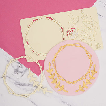 Marcador Stamp Moldura Mensagem - JustAddLove